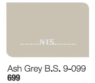 Dulux Aura High Gloss 699 Ash Grey