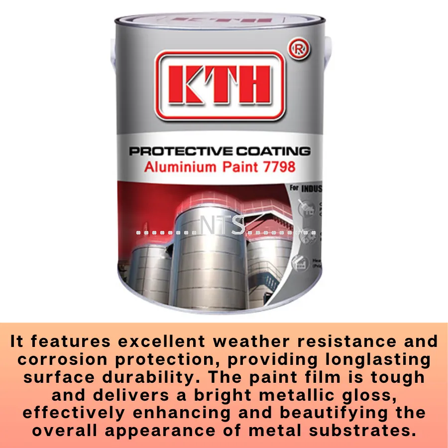 KTH Aluminium Paint 7798