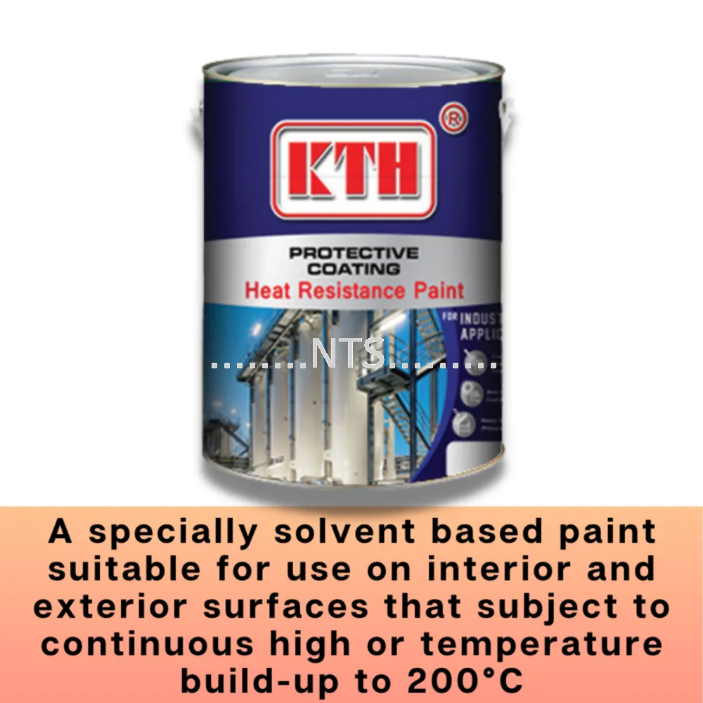 KTH Heat Resistance Aluminium Paint 200°C