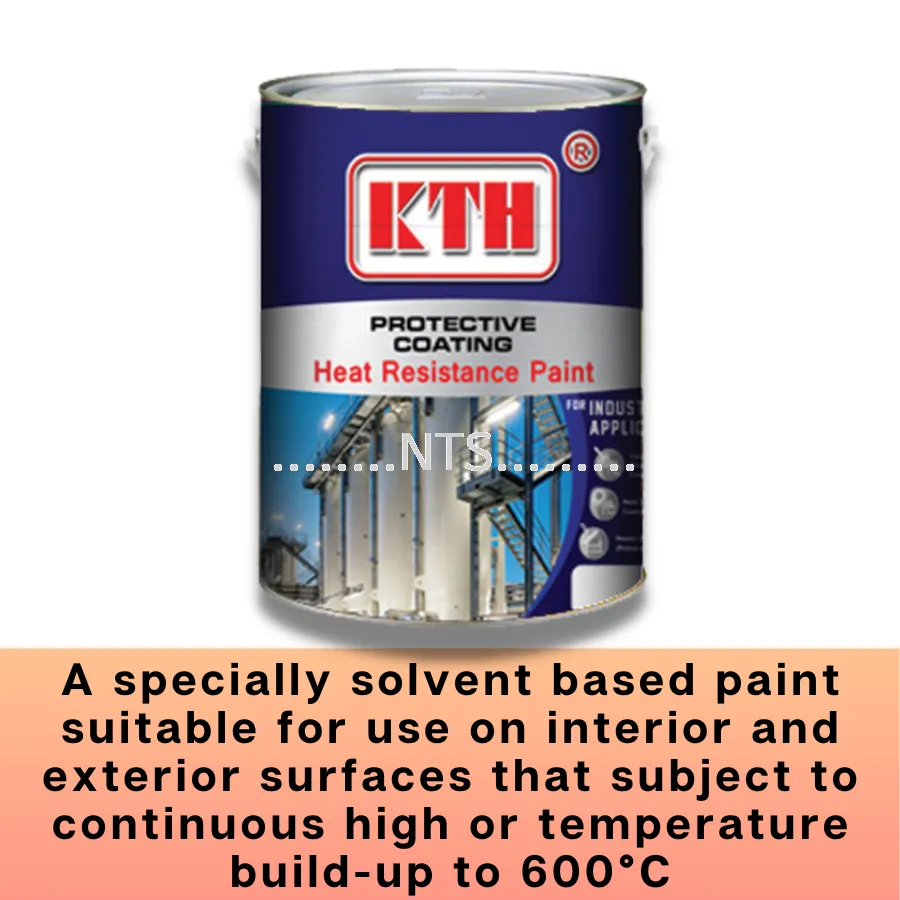 KTH Heat Resistance Aluminium Paint 600°C