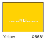 Nippon EA4 Finish 0668 Yellow