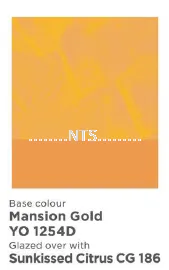 Nippon Momento Cloud Gold CG186 YO 1254D Mansion Gold