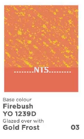 Nippon Momento Gold Frost 03 YO 1239D Firebush