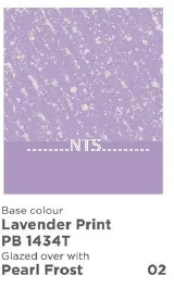 Nippon Momento Pearl Frost 02 PB 1434T Lavender Print