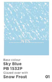 Nippon Momento Snow Frost 01 PB 1532P Sky Blue