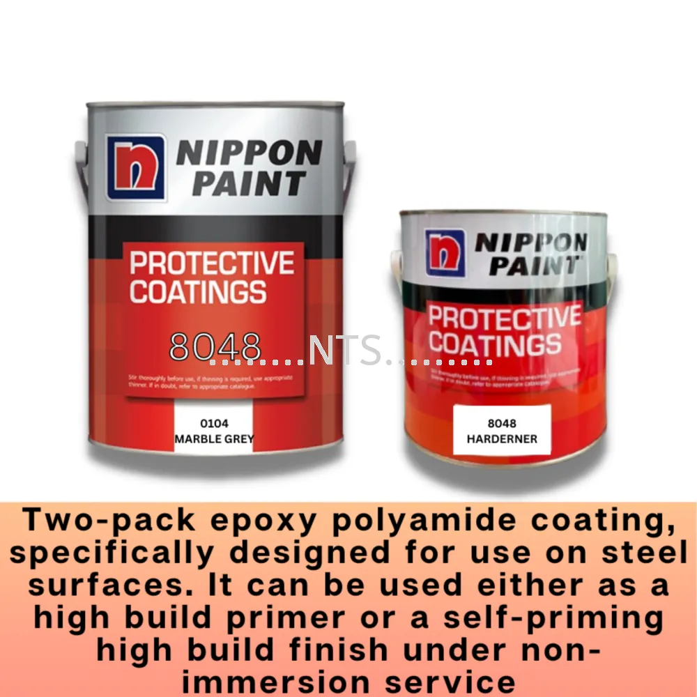 Nippon Paint 8048 Marble Grey 0104