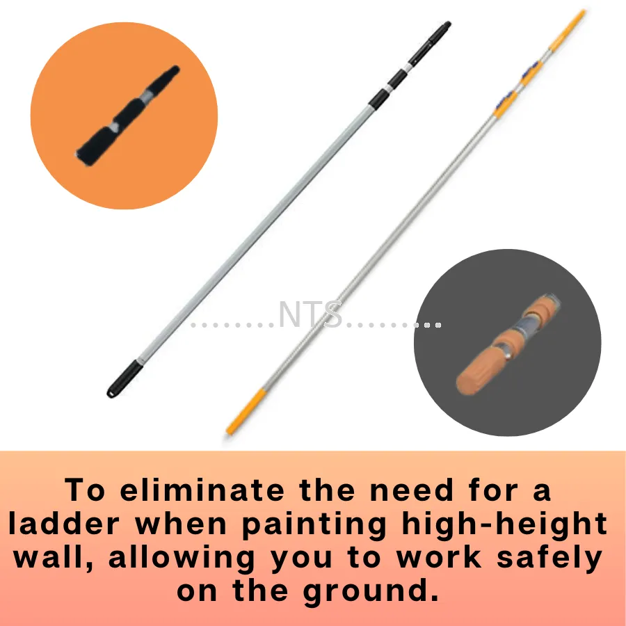 Adjustable Aluminium Extension Pole Telescopic Rod