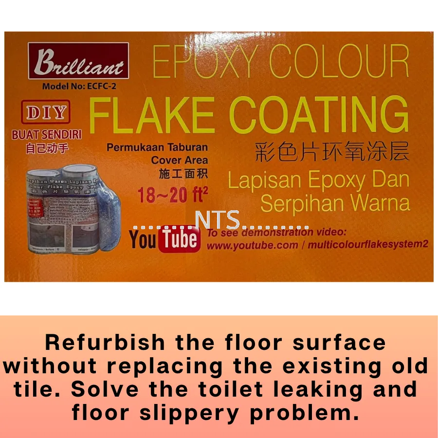 Brilliant Epoxy Colour Coating Flake