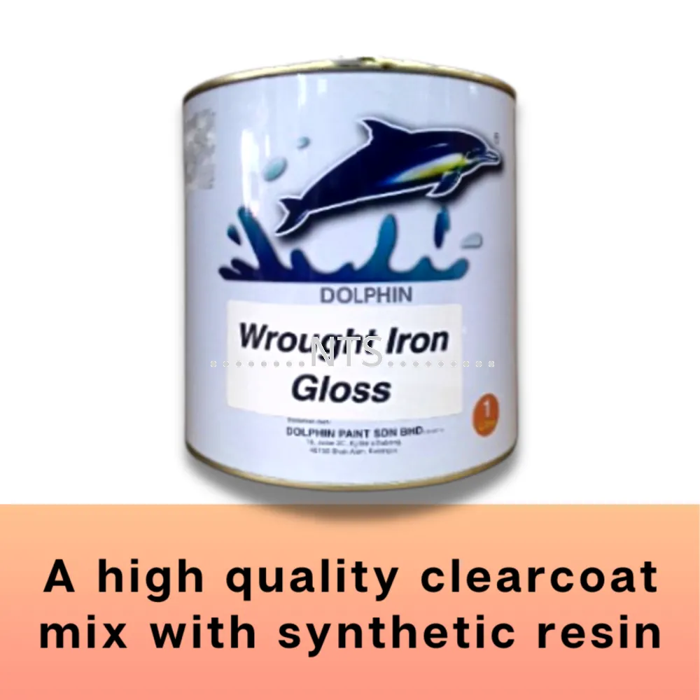 Dolphin Paint Wrought Iron Gloss
