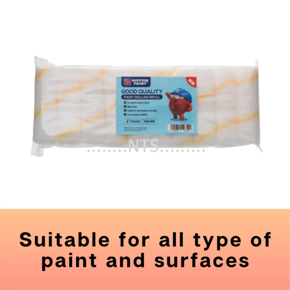 Nippon Paint 4'' Polyester Roller Refill