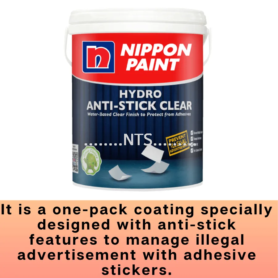 Nippon Paint Hydro Anti Stick Clear