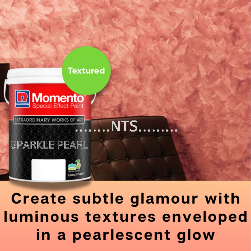 Nippon Paint Momento Sparkle Pearl (Textured Series)