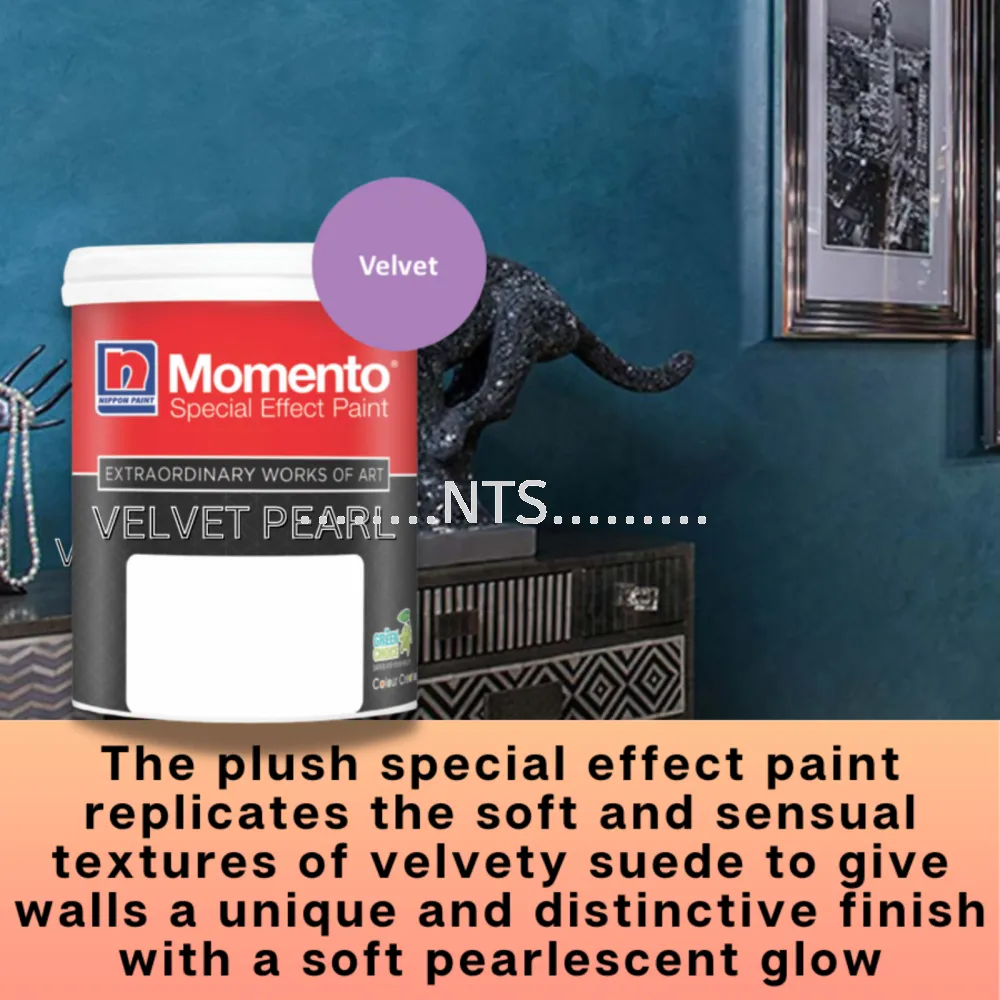Nippon Paint Momento Velvet Pearl (Designer Series)