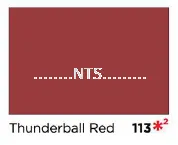 Nippon Weatherbond 113 Thunderball Red
